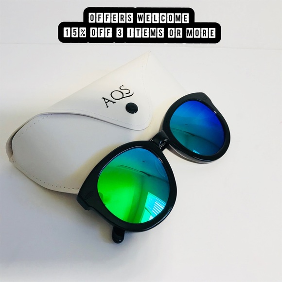 AQS Accessories - AQS Aquaswiss Betty Oversized Rounded Sunnies